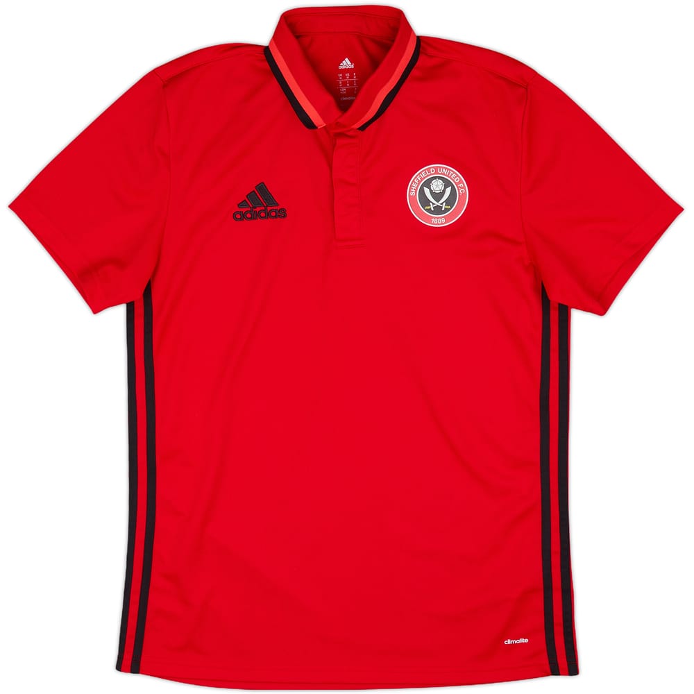 2015-16 Sheffield United adidas Polo Shirt - 9/10 - (M)