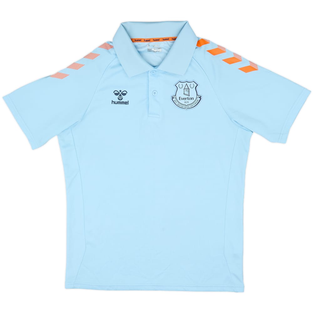 2020-21 Everton Hummel Polo Shirt - 7/10 - (M)
