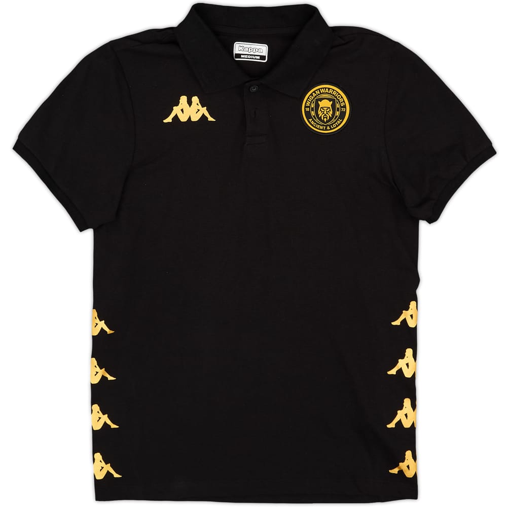 2023-24 Wigan Warriors Kappa Polo Shirt - 8/10 - (M)