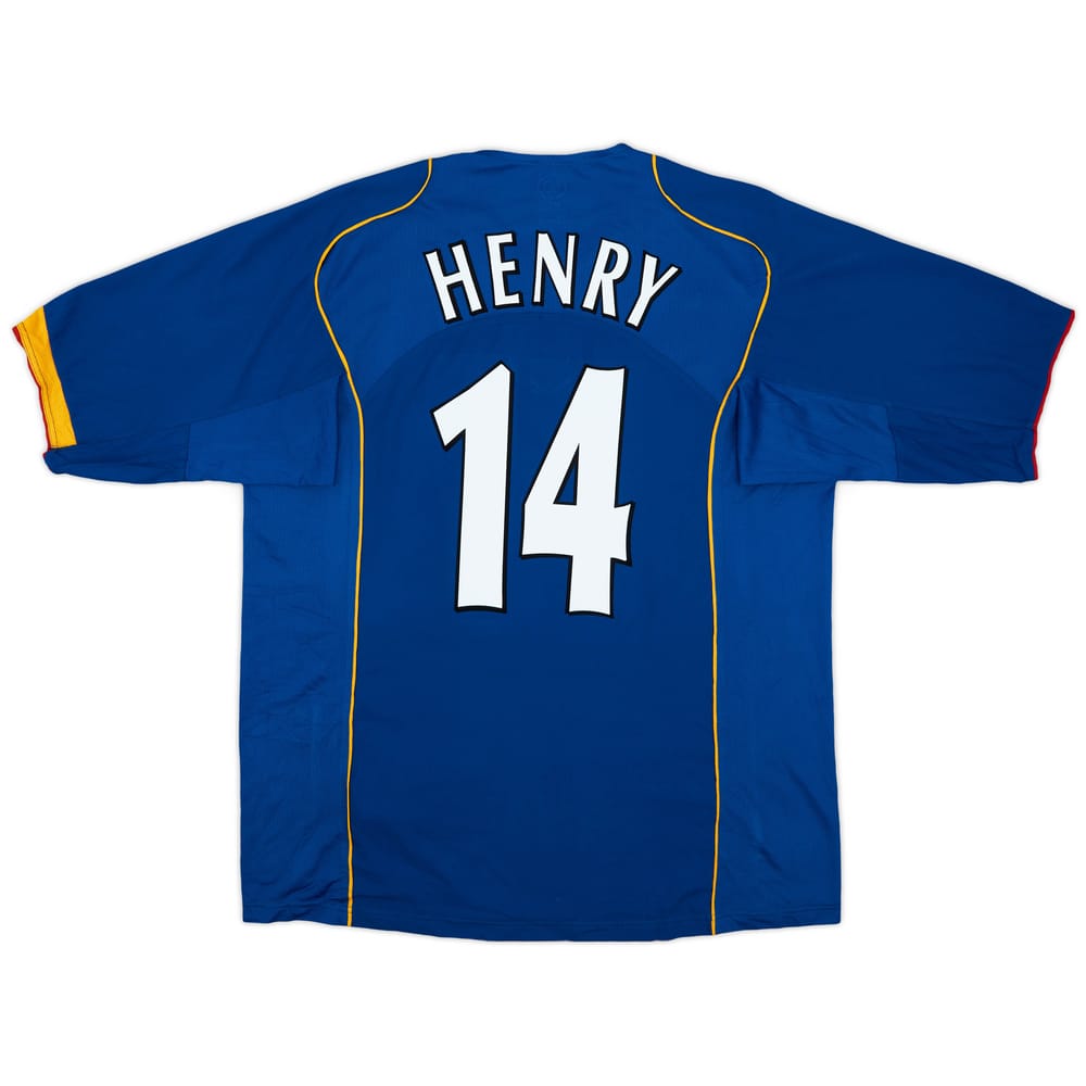 2004-06 Arsenal Away Shirt Henry #14 - 8/10 - (XL)