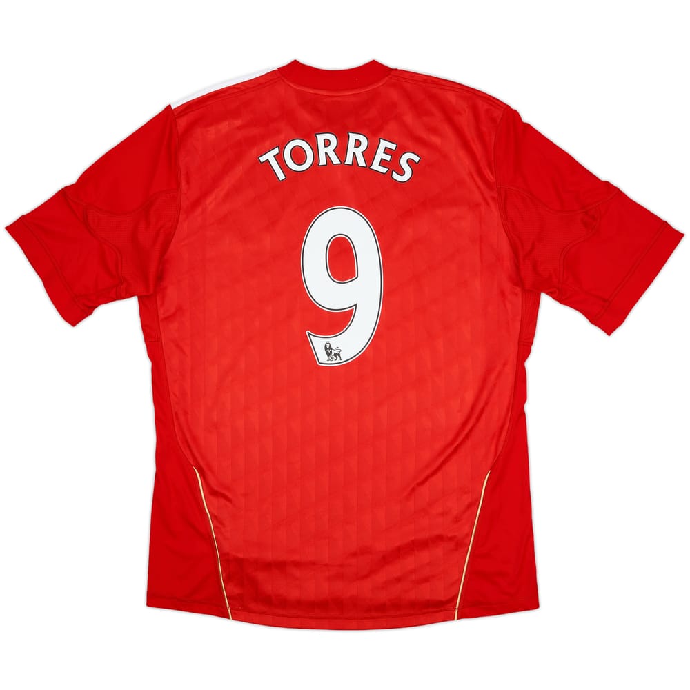 2010-12 Liverpool Home Shirt Torres #9 - 6/10 - (L)