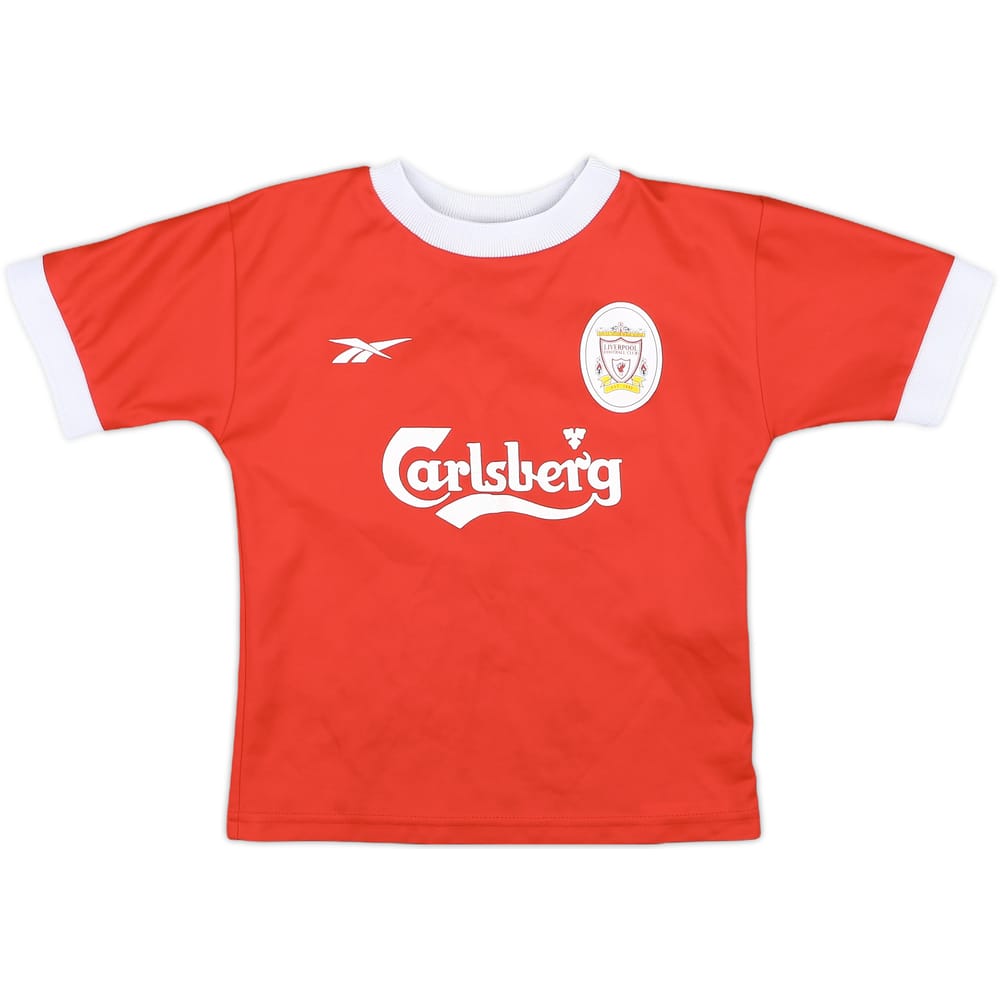 1998-00 Liverpool Home Shirt - 6/10 - (3-4 Years)