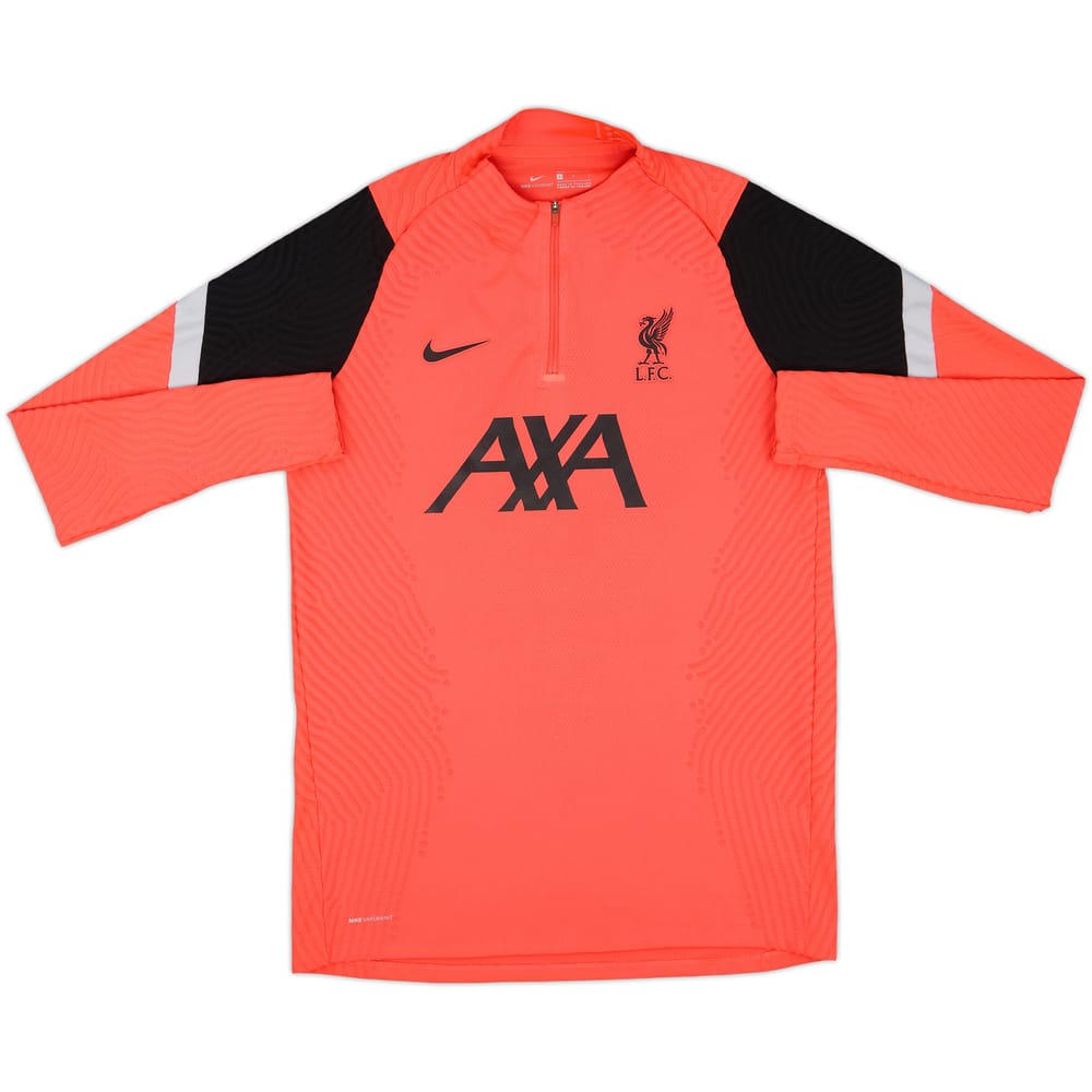2020-21 Liverpool Nike Vaporknit 1/4 Zip Training Top - 8/10 - (L)