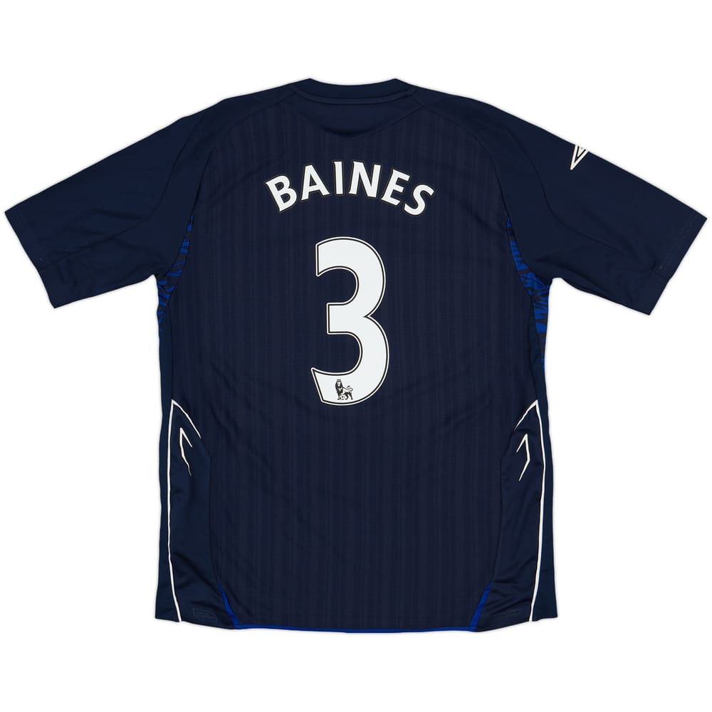 2007-08 Everton Third Shirt Baines #3 - 8/10 - (L)