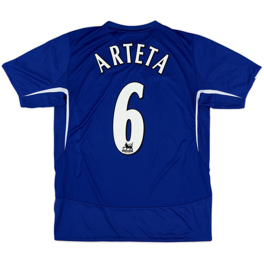 2005-06 Everton Home Shirt Arteta #6 - 10/10 - (L)