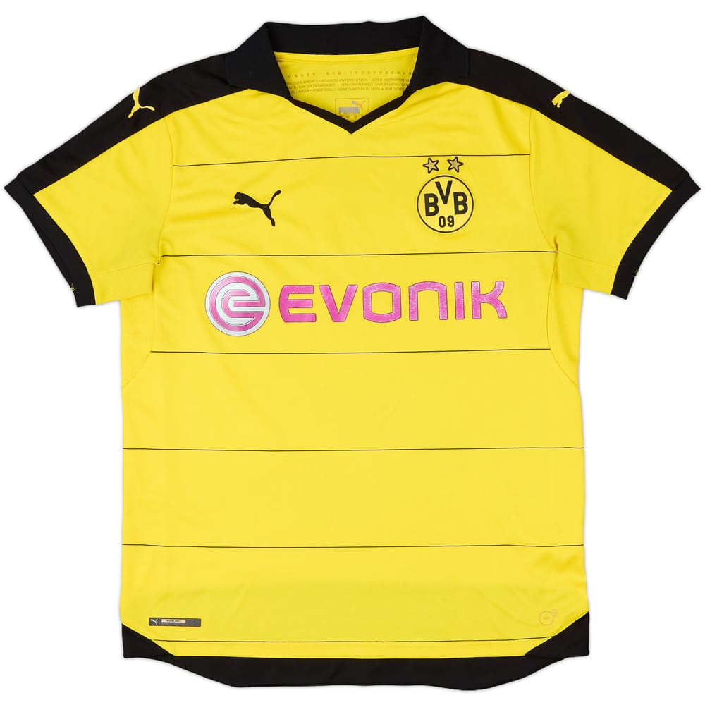 2015-16 Borussia Dortmund Home Shirt - 6/10 - (L)