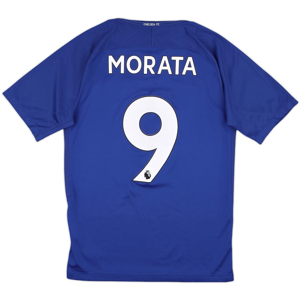 2017-18 Chelsea Home Shirt Morata #9 - 9/10 - (S)