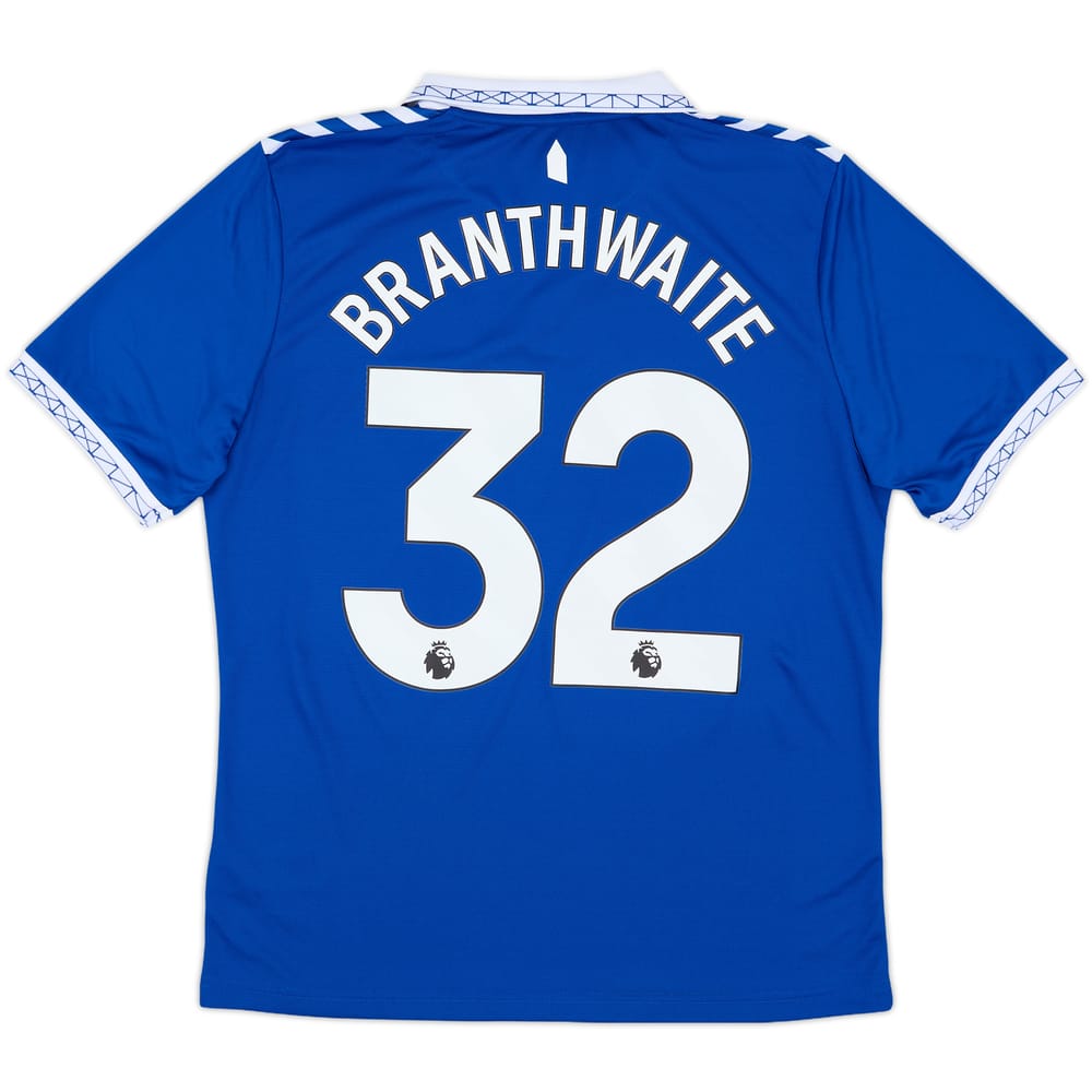 2023-24 Everton Home Shirt Branthwaite #32 - 8/10 - (L)