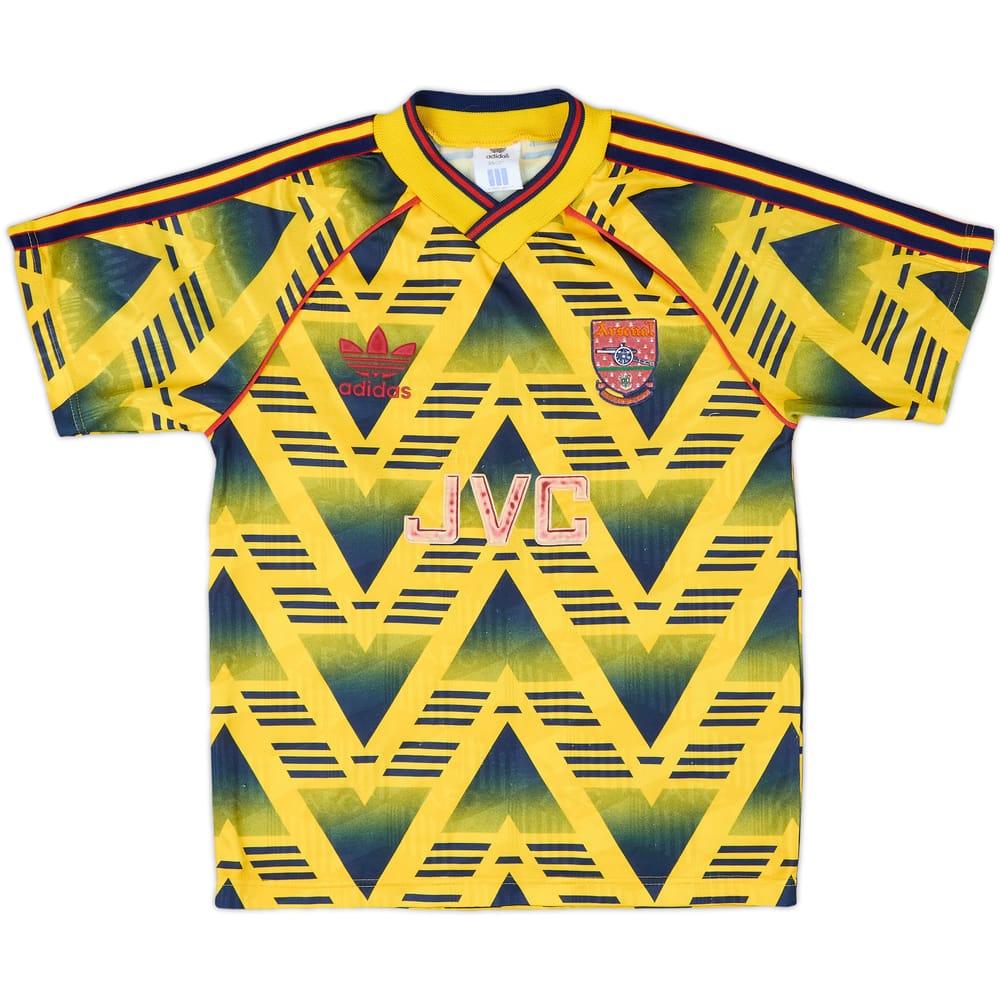 1991-93 Arsenal Away Shirt - 6/10 - (L.Boys)