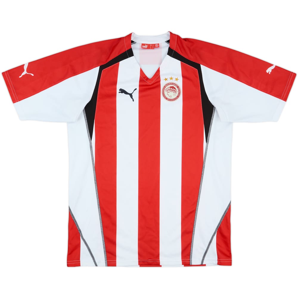 2005-06 Olympiakos Home Shirt - 7/10 - (L)