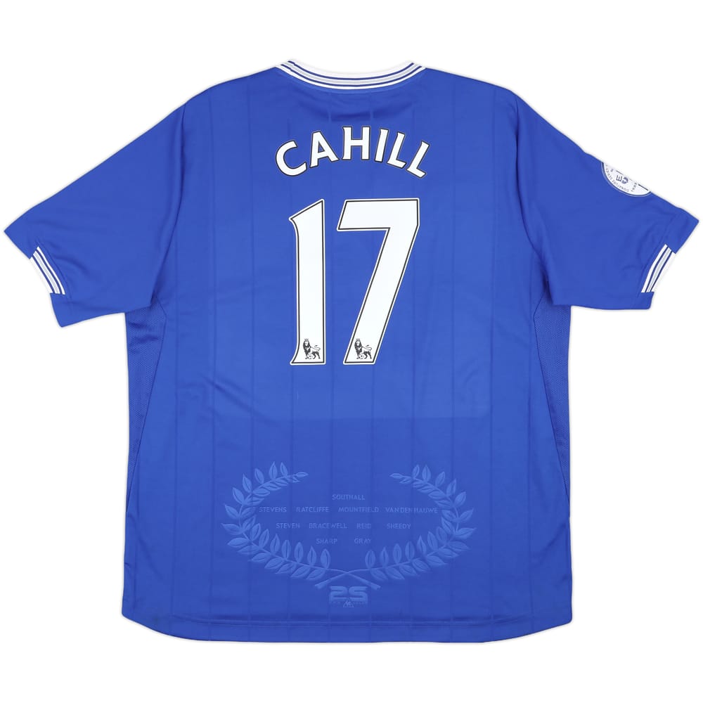 2009-10 Everton 'Limited Edition' Home Shirt Cahill #17 - 8/10 - (XL)