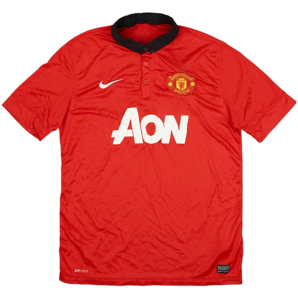 2013-14 Manchester United Home Shirt - 5/10 - (L)