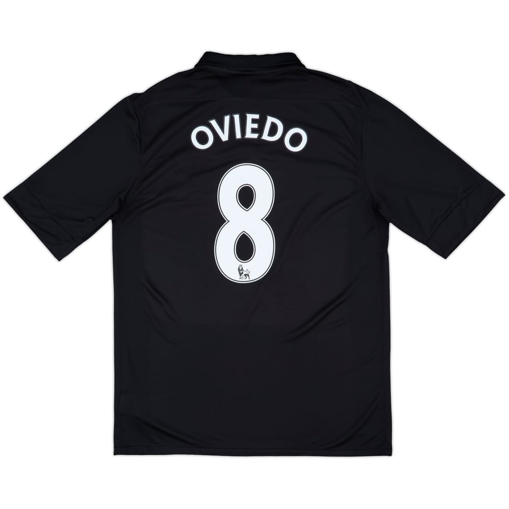2012-13 Everton Away Shirt Oviedo #8 - 9/10 - (L)