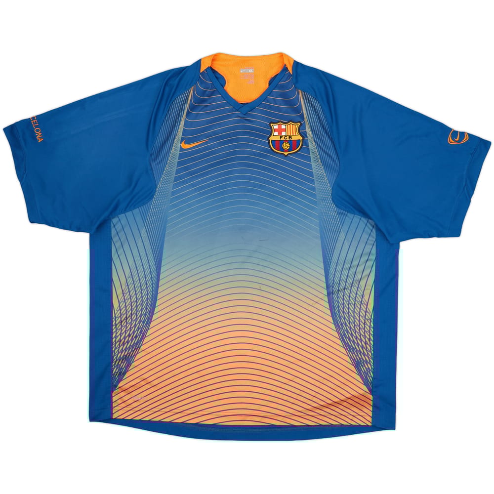 2006-07 Barcelona Nike Training Shirt - 7/10 - (XL)