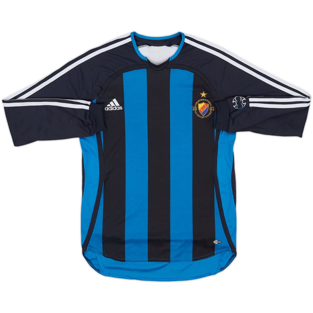 2006-07 Djurgardens Home L/S Shirt - 8/10 - (S)