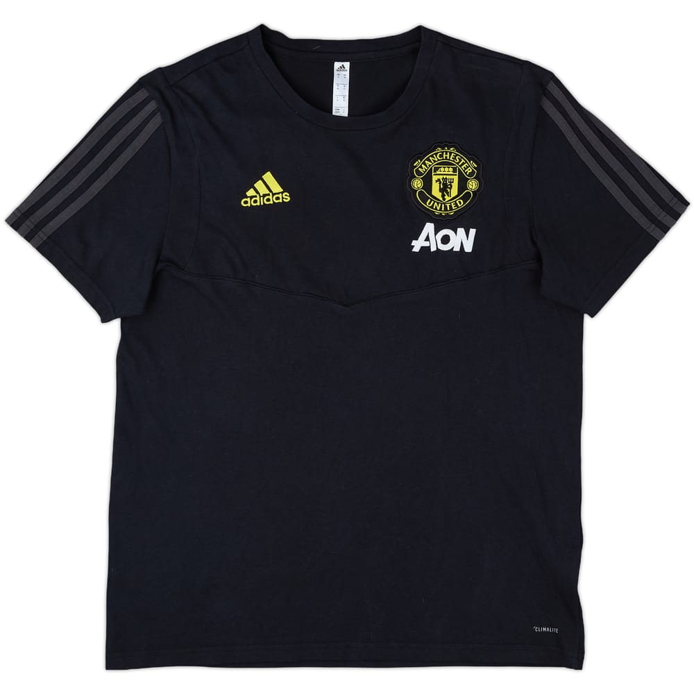 2019-20 Manchester United adidas Cotton Tee - 9/10 - (M)