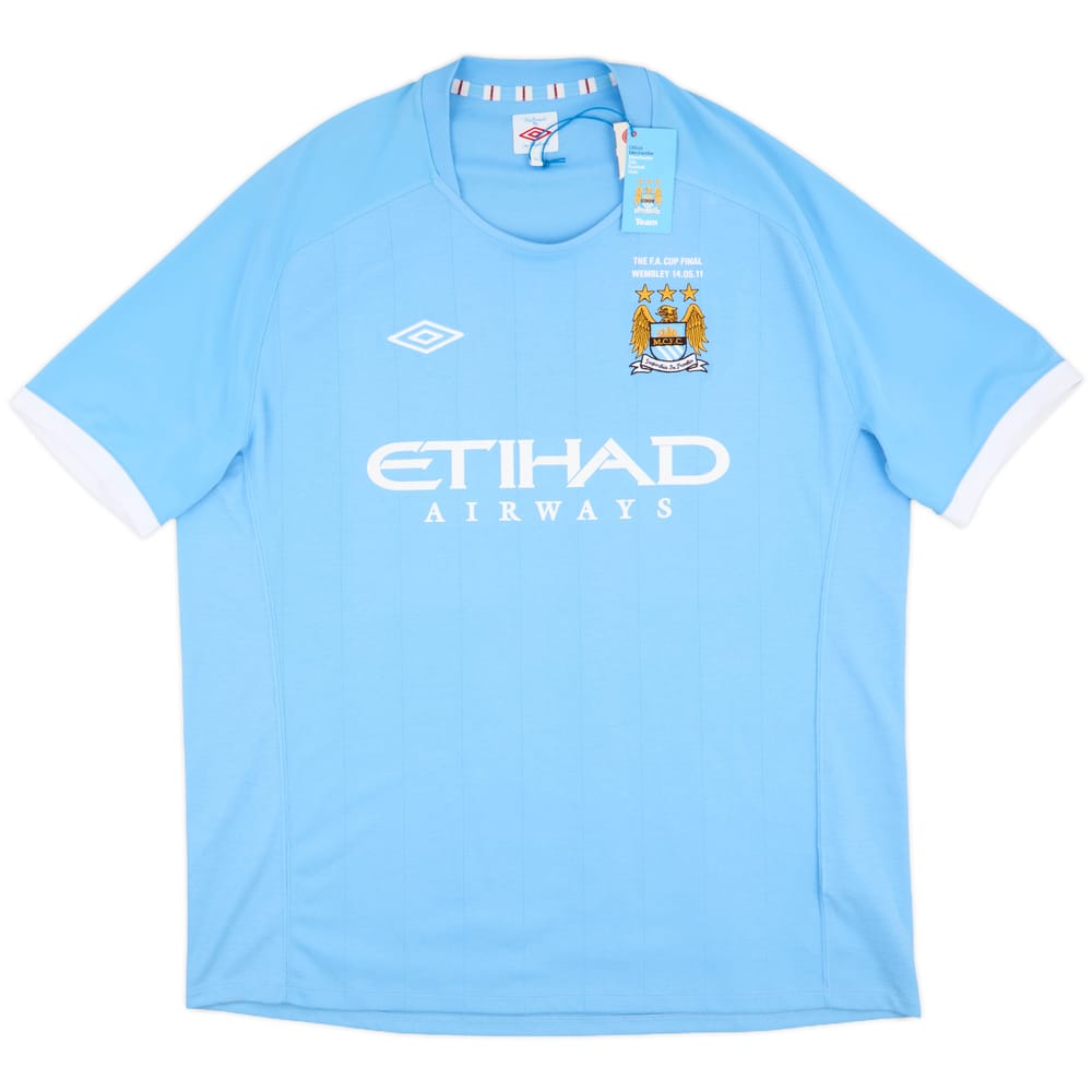 2010-11 Manchester City 'FA Cup Final' Home Shirt (XXL)