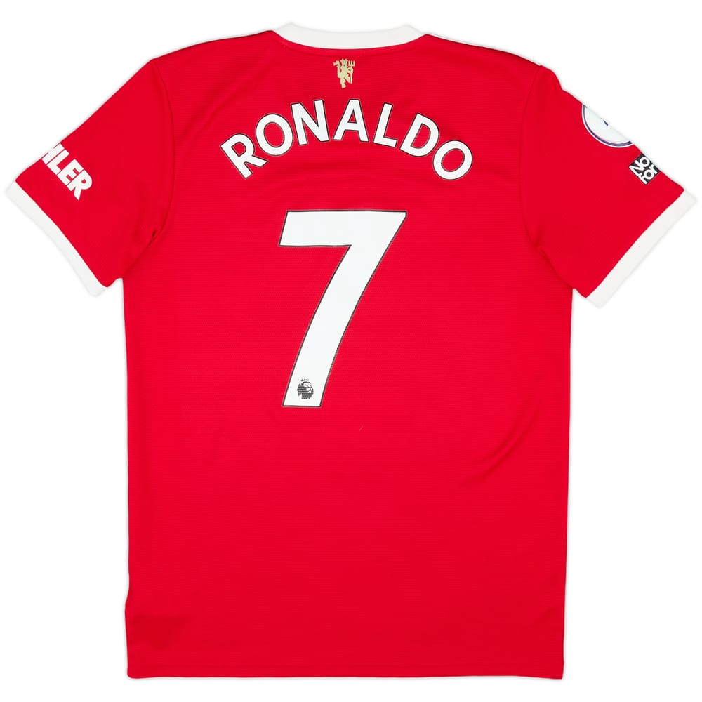 2021-22 Manchester United Home Shirt Ronaldo #7 - 9/10 - (M)