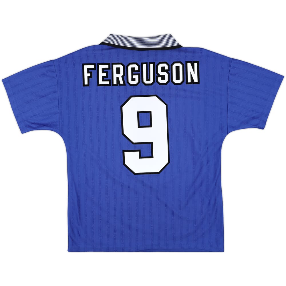 1995-97 Everton Home Shirt Ferguson #9 - 7/10 - (M)