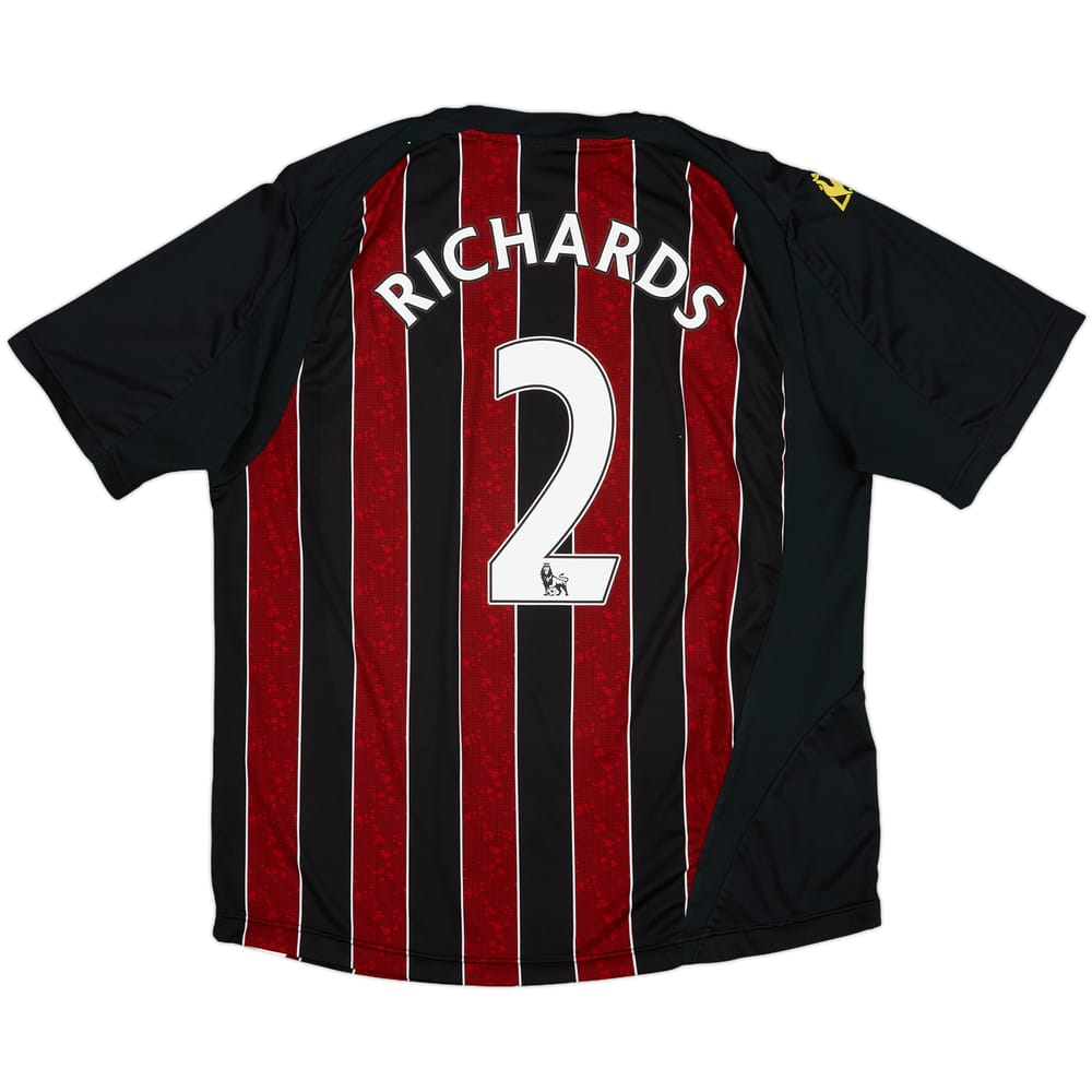 2008-09 Manchester City Away Shirt Richards #2 - 7/10 - (XXL)