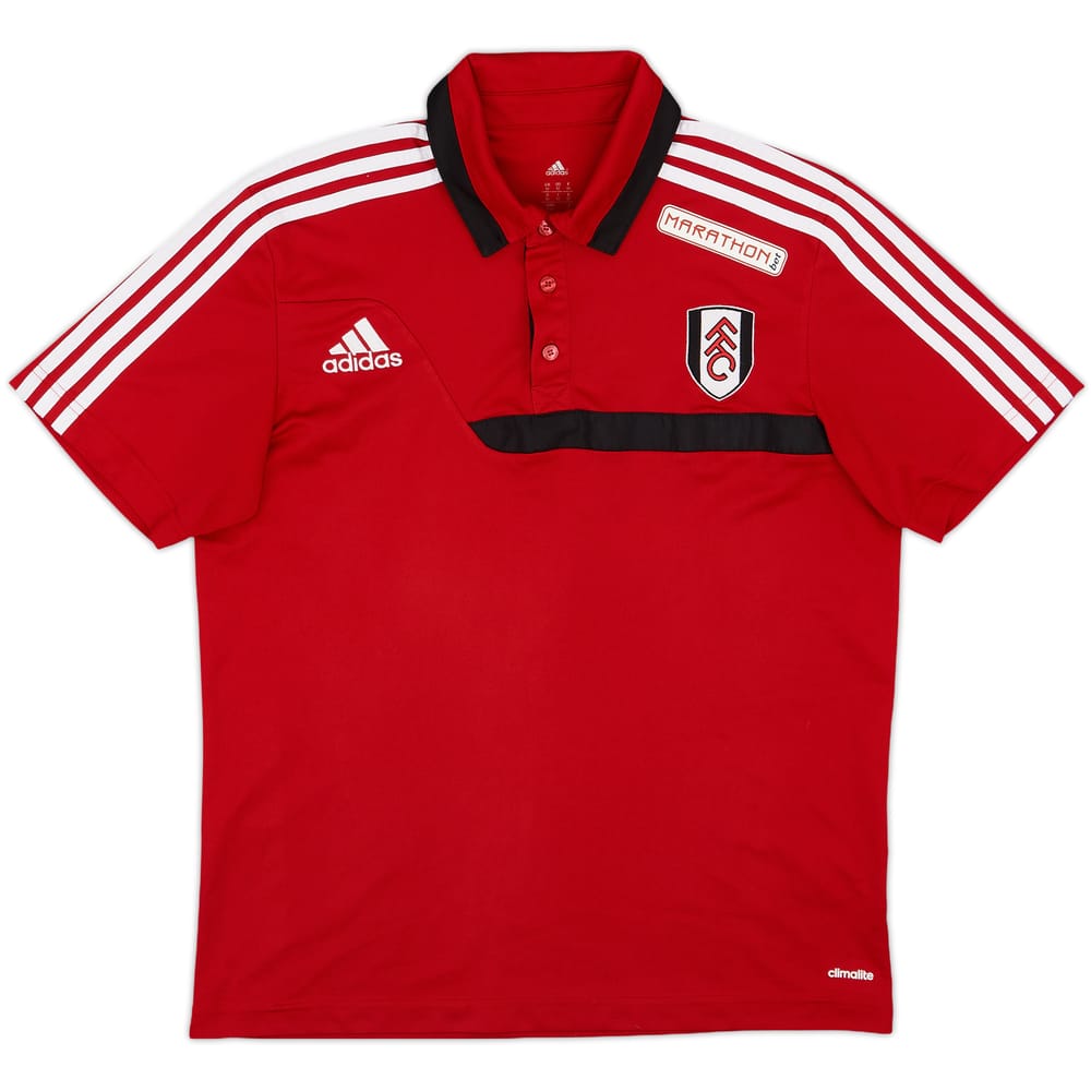 2013-14 Fulham adidas Polo Shirt - 8/10 - (M)