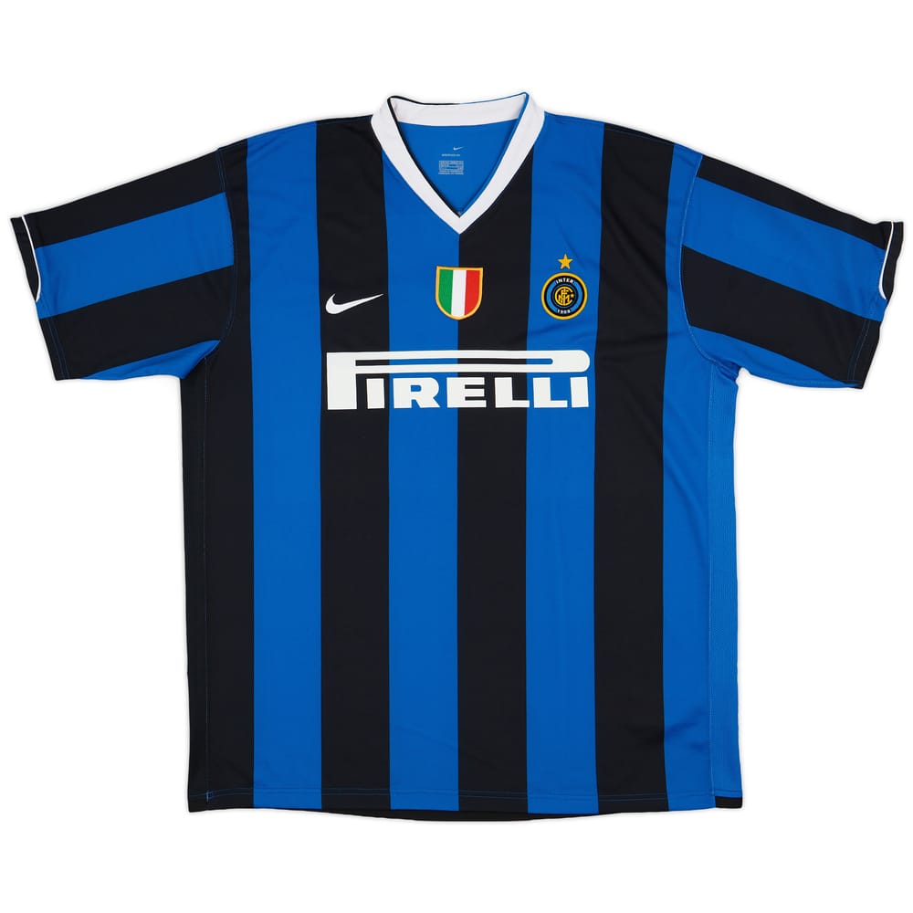 2006-07 Inter Milan Home Shirt - 8/10 - (XXL)