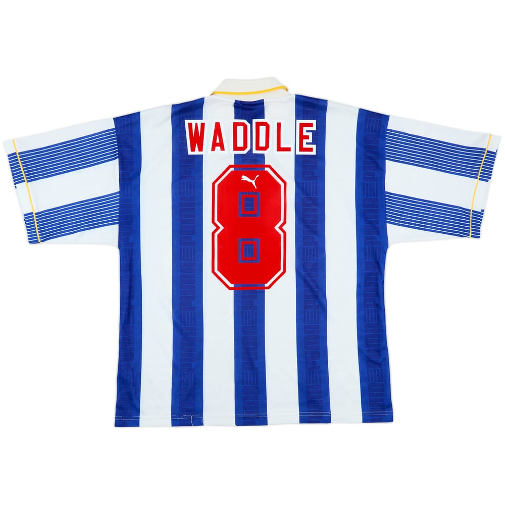 1993-95 Sheffield Wednesday Home Shirt Waddle #8 - 8/10 - (XL)