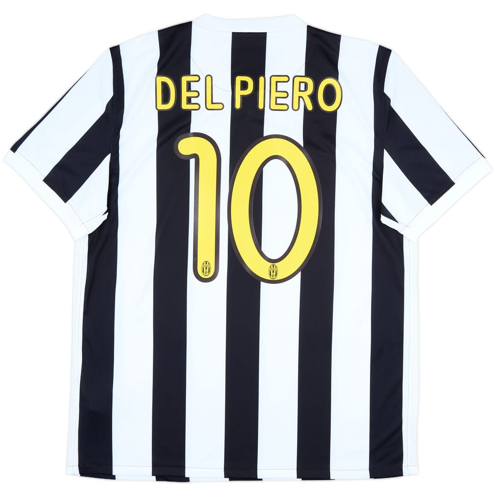 2009-10 Juventus Home Shirt Del Piero #10 - 9/10 - (L)