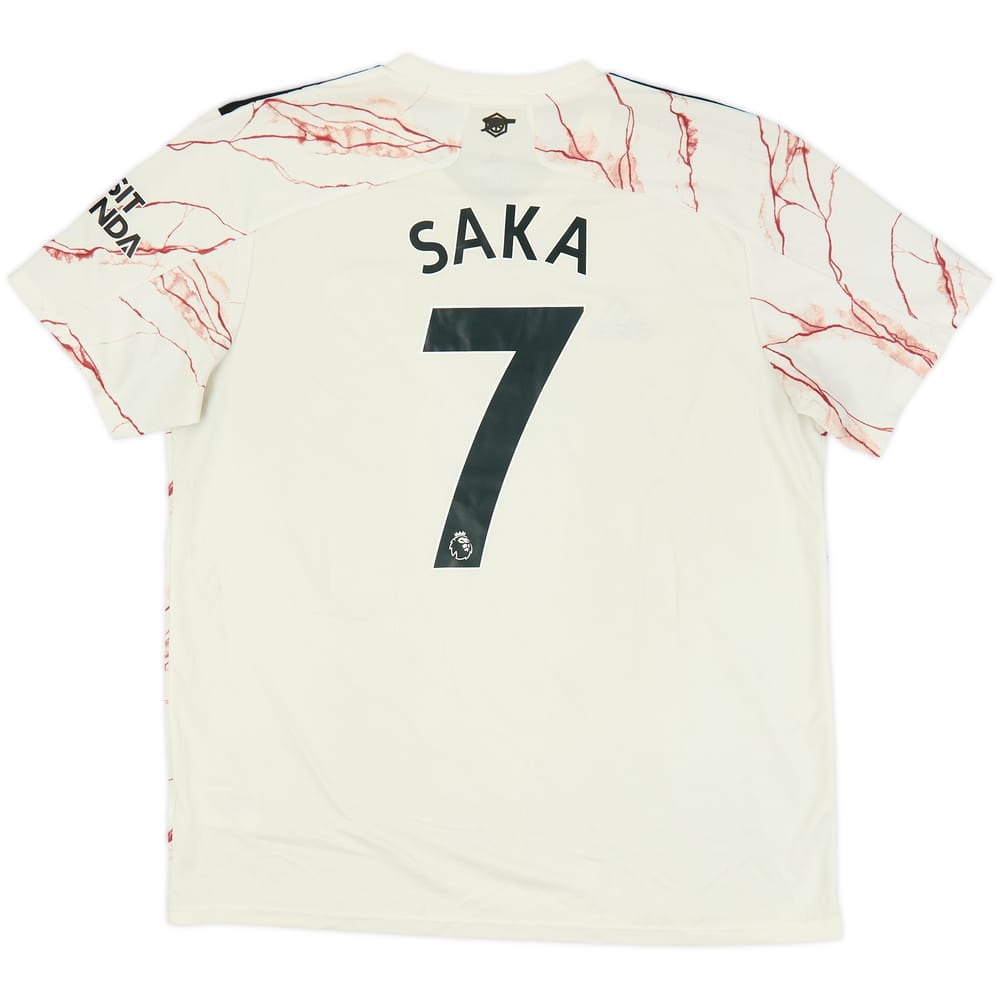 2020-21 Arsenal Away Shirt Saka #7 - 6/10 - (XL)