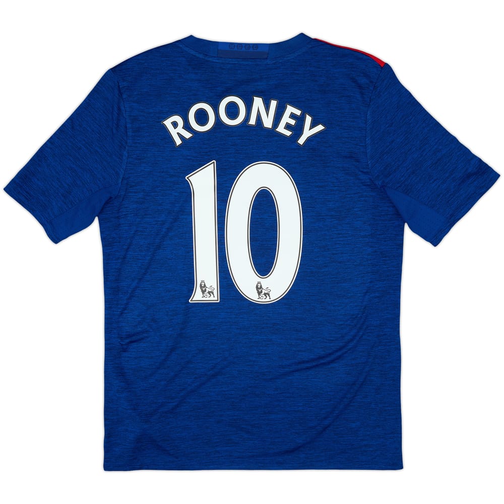 2016-17 Manchester United Away Shirt Rooney #10 - 10/10 - (XL.Boys)