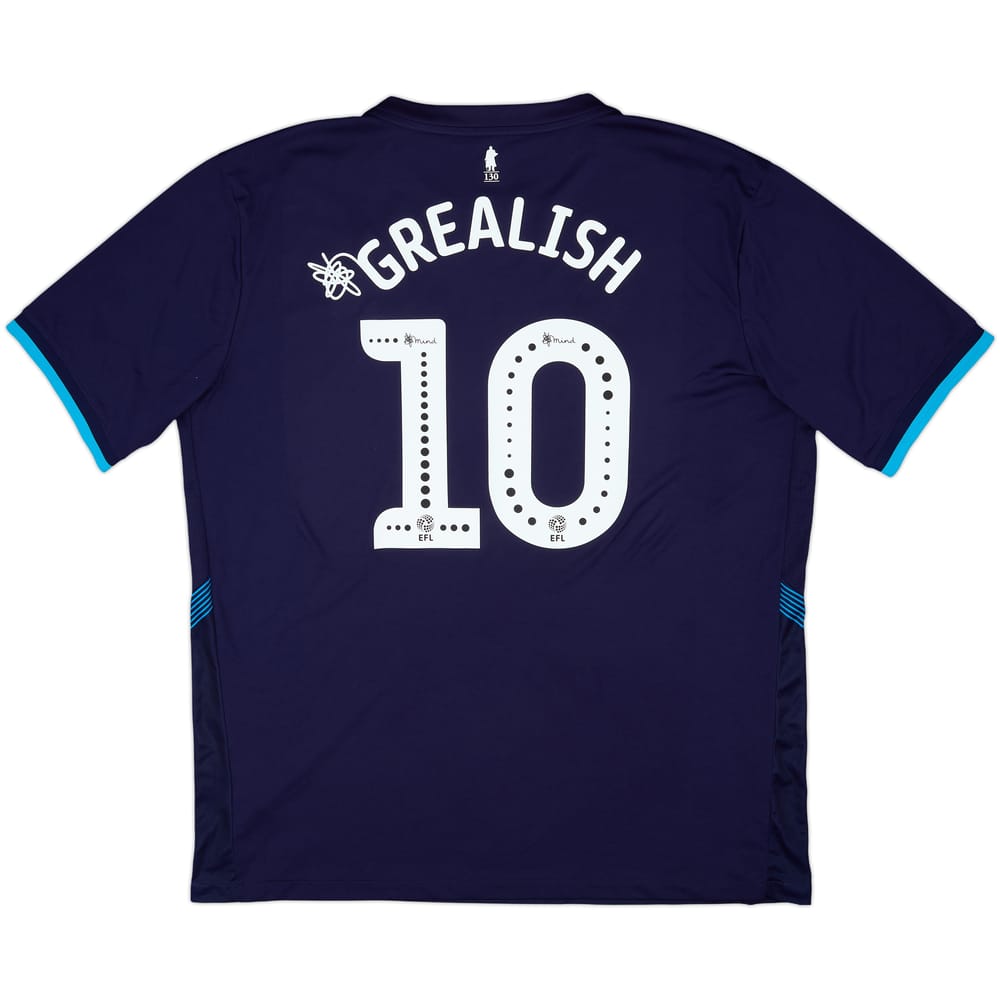 2018-19 Aston Villa Third Shirt Grealish #10 - 8/10 - (XXL)