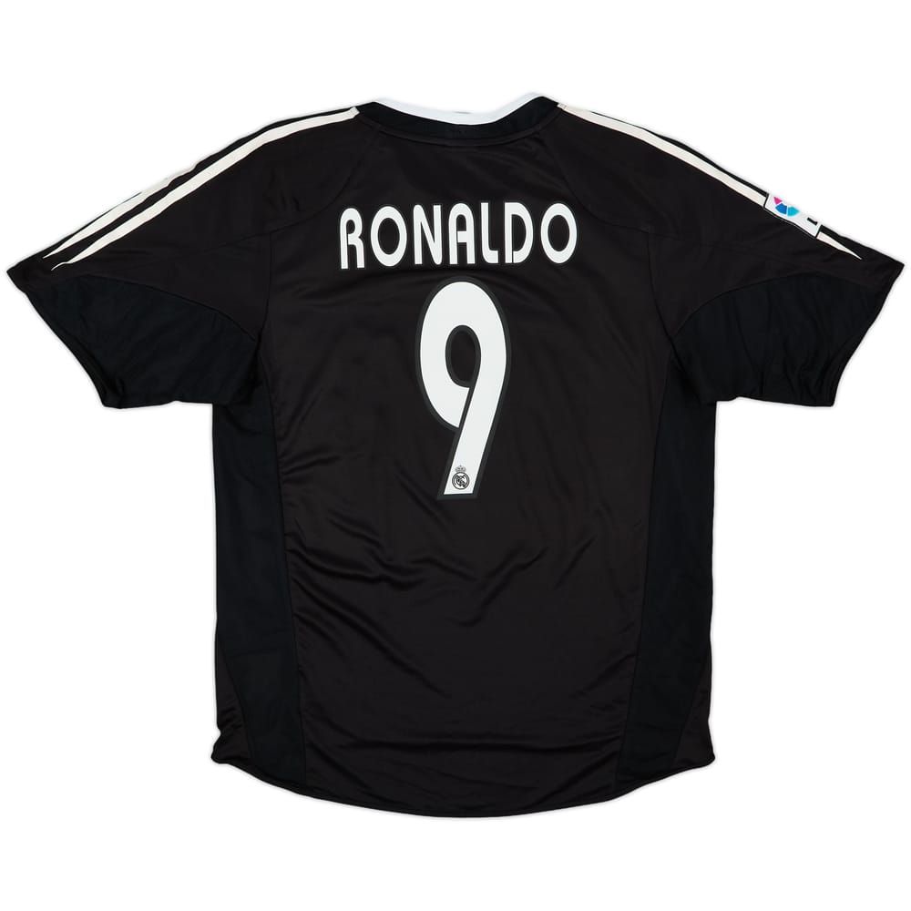 2004-05 Real Madrid Away Shirt Ronaldo #9 - 8/10 - (M)