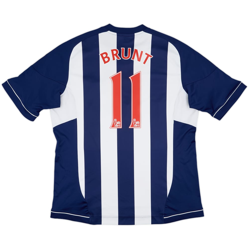 2012-13 West Brom Home Shirt Brunt #11 - 6/10 - (XL)