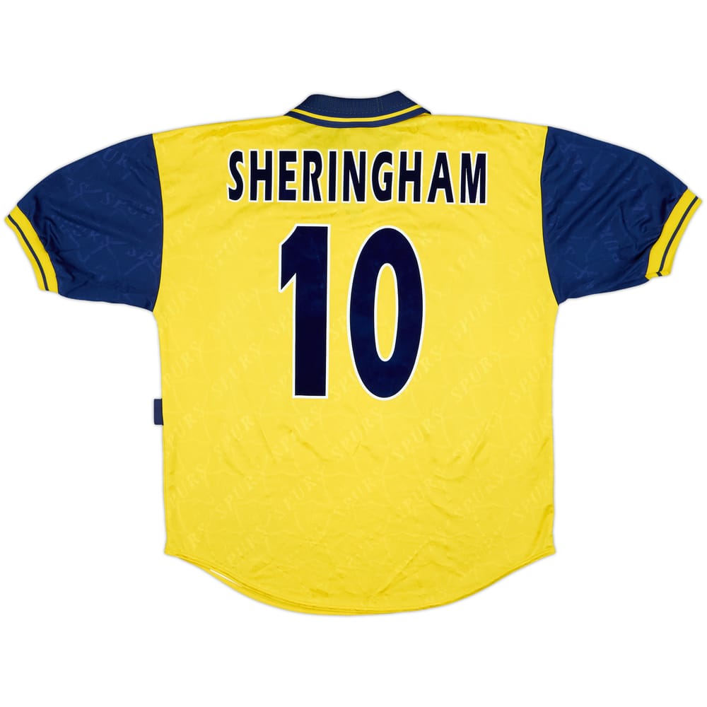 1995-97 Tottenham Third Shirt Sheringham #10 - 9/10 - (L)