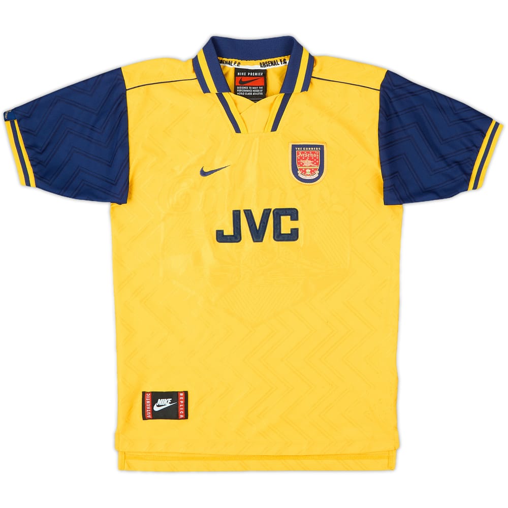 1996-97 Arsenal Away Shirt - 8/10 - (L.Boys)