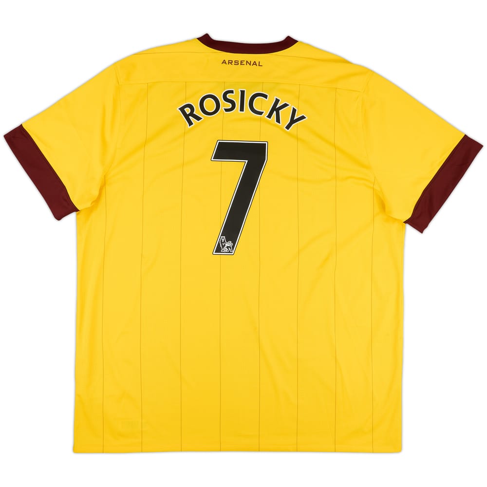 2010-13 Arsenal Away Shirt Rosicky #7 - 7/10 - (XXL)