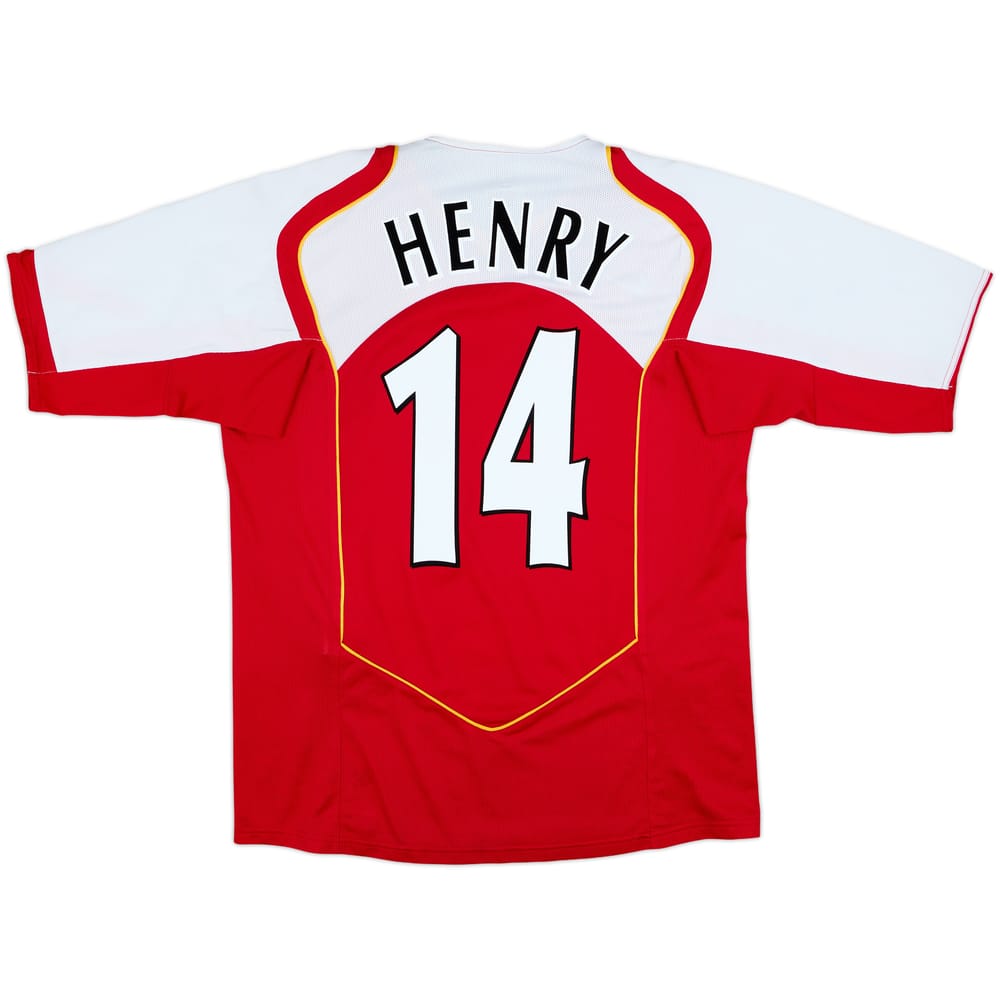 2004-05 Arsenal Home Shirt Henry #14 - 8/10 - (L)