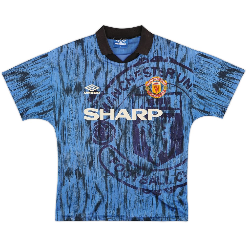 1992-93 Manchester United Away Shirt - 7/10 - (S)