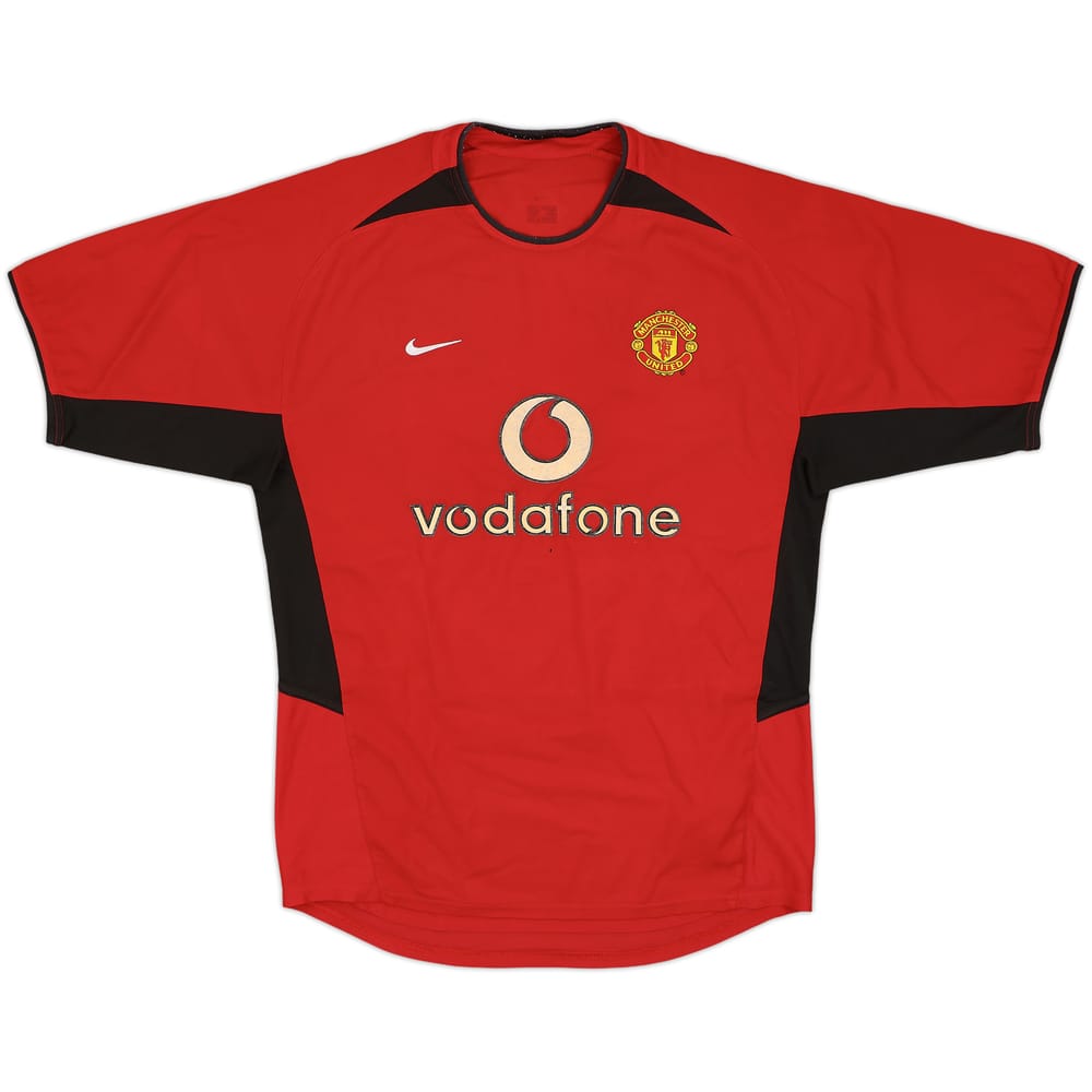 2002-04 Manchester United Home Shirt - 5/10 - (XL)