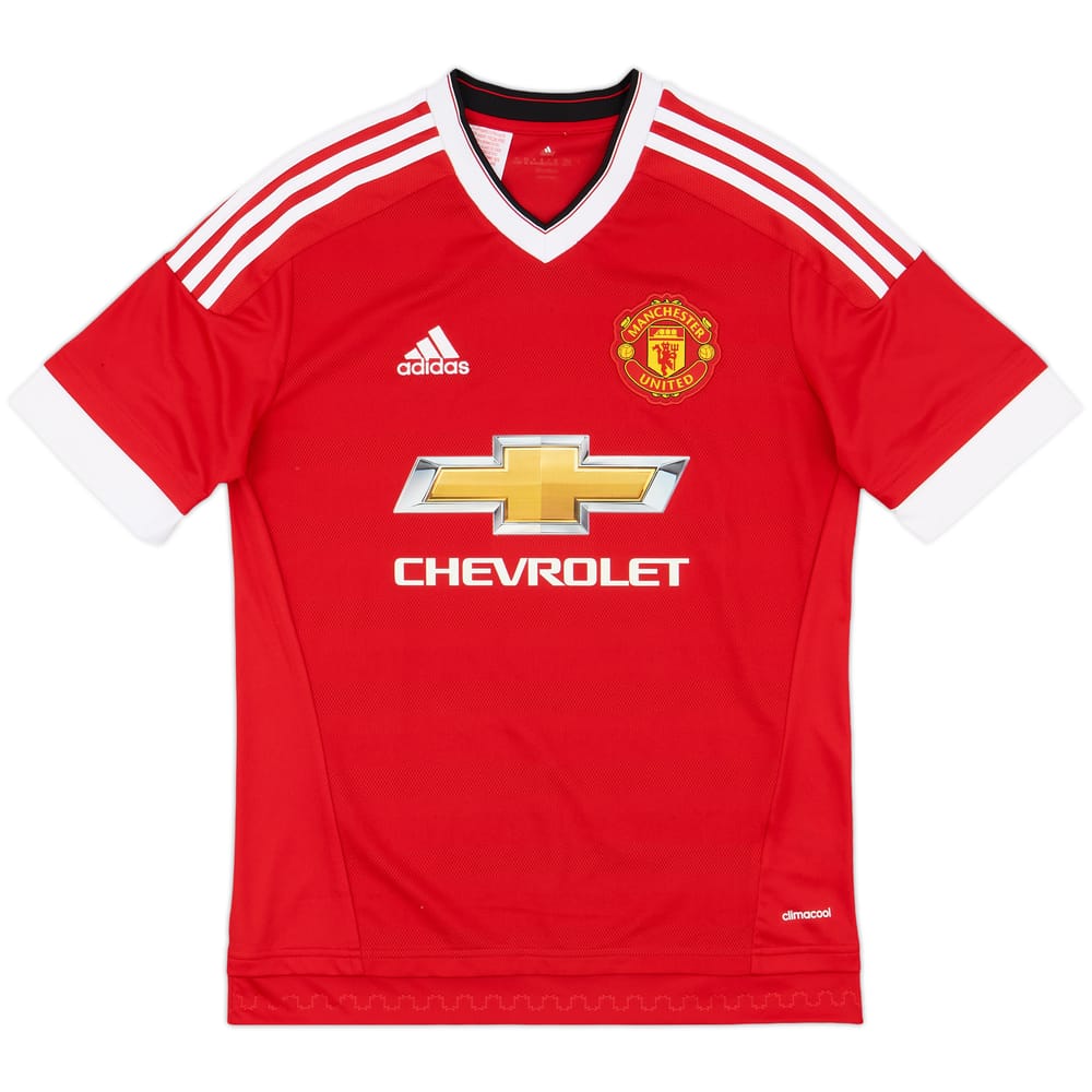 2015-16 Manchester United Home Shirt - 8/10 - (XL.Boys)