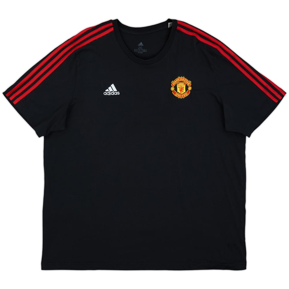 2023-24 Manchester United adidas Cotton Tee - 8/10 - (XXL)