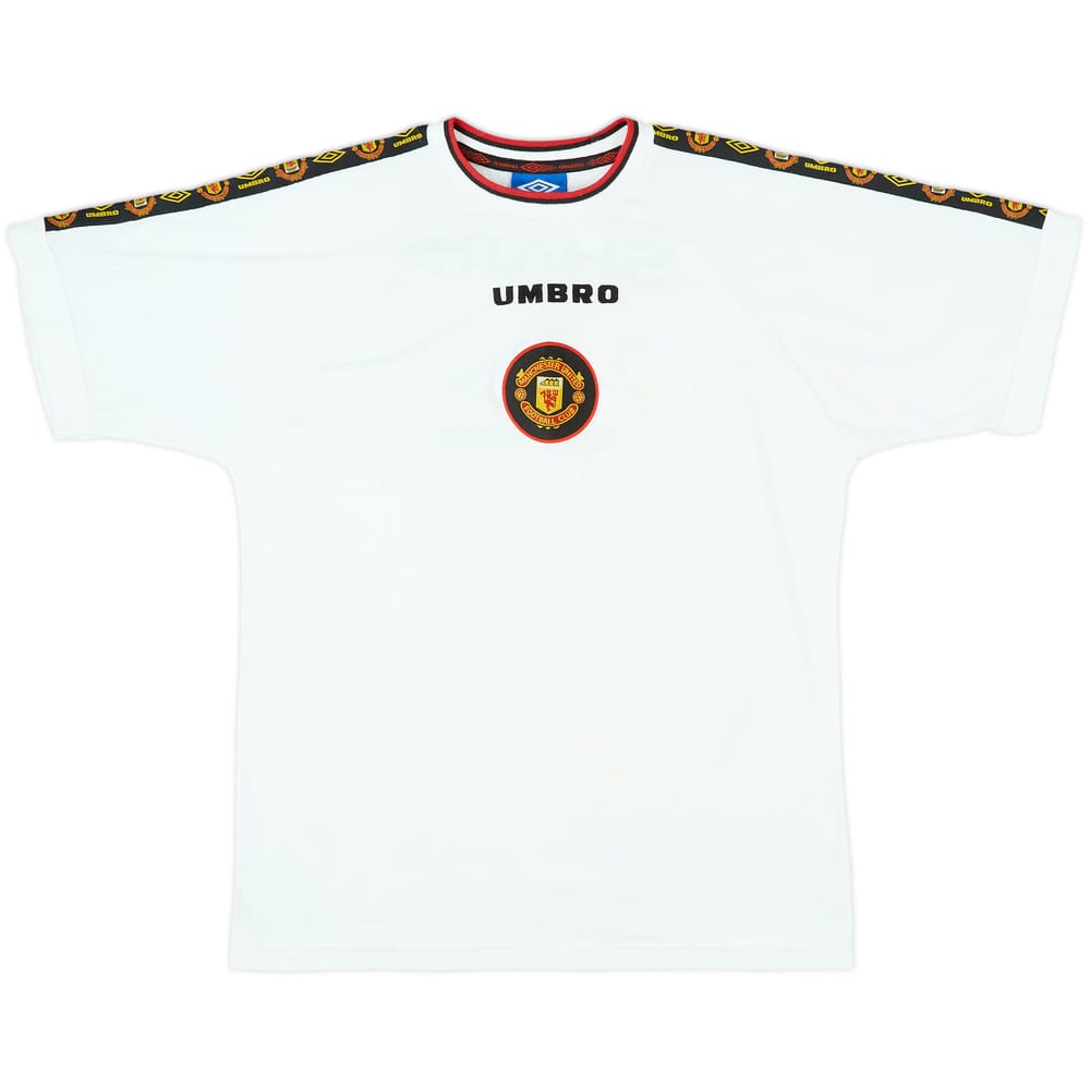 1996-97 Manchester United Umbro Cotton Tee - 8/10 - (L)