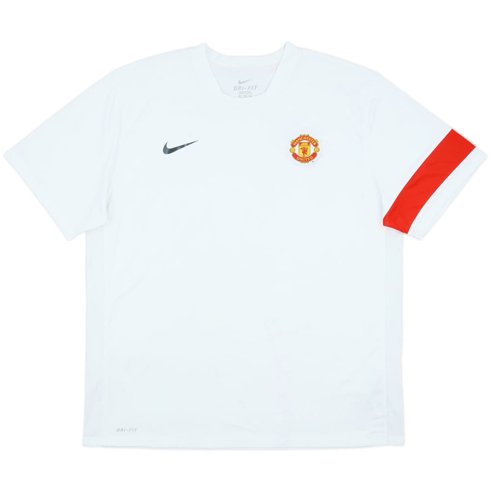 2010-11 Manchester United Nike Training Shirt - 5/10 - (XXL)