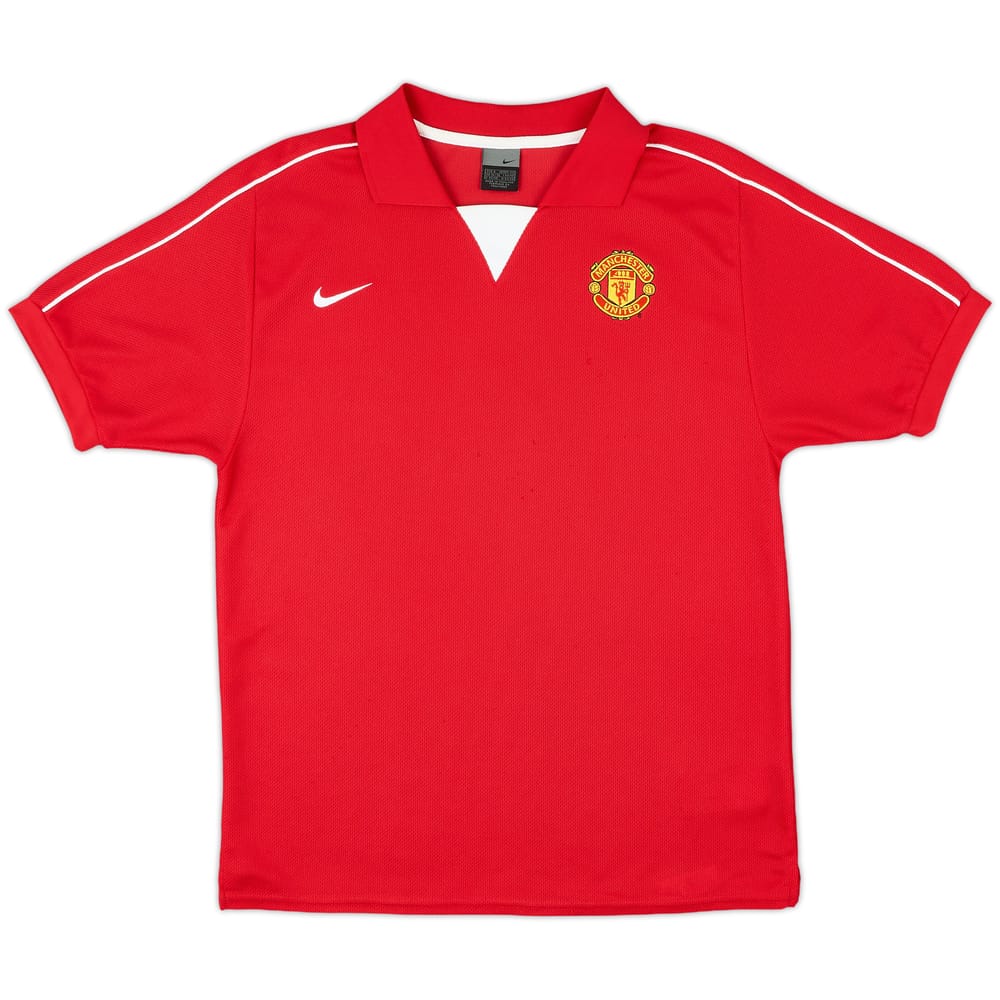 2002-03 Manchester United Nike Training Shirt - 9/10 - (S)