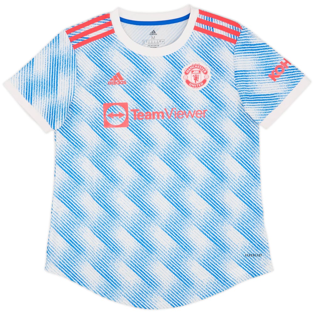 2021-22 Manchester United Away Shirt - 10/10 - (L.Boys)