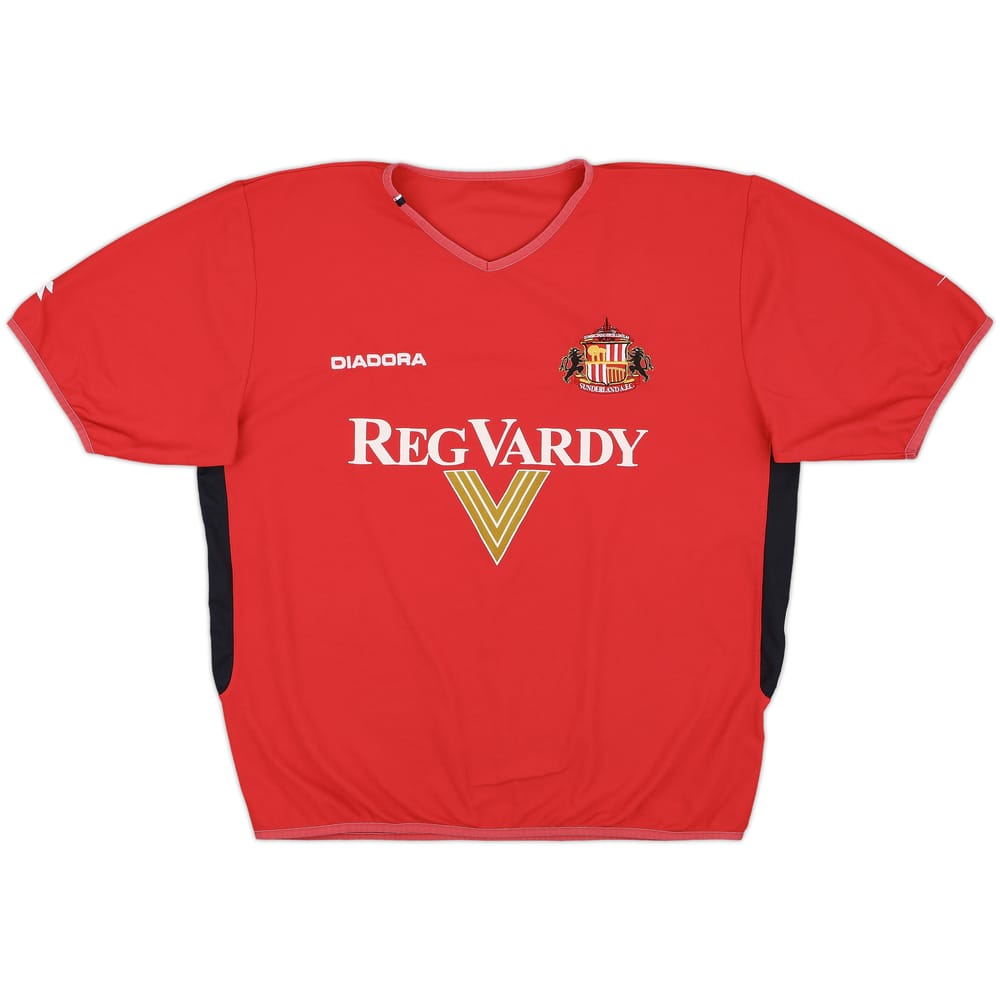 2004-05 Sunderland Diadora Training Shirt - 7/10 - (L)