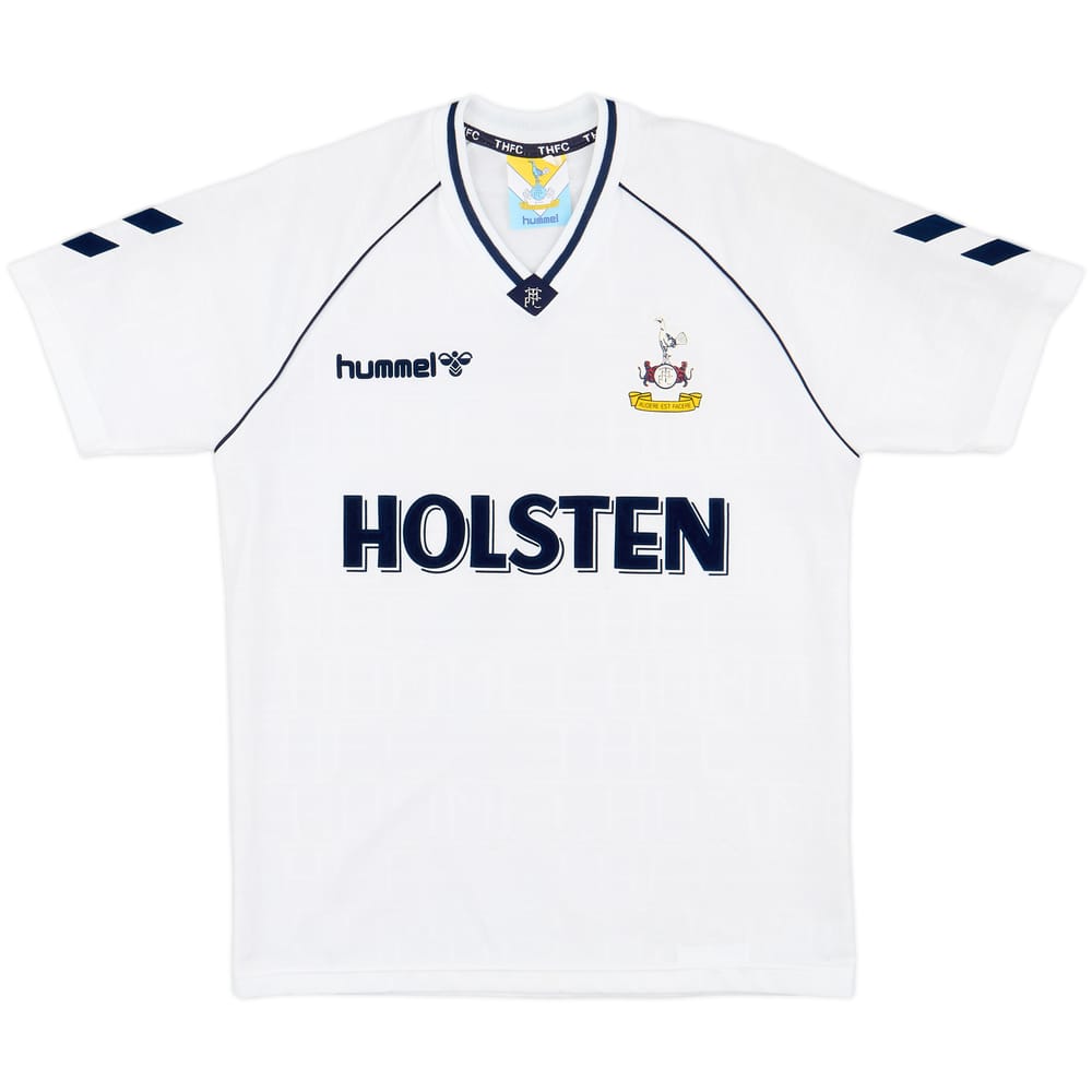 1989-91 Tottenham Home Shirt - 9/10 - (M)