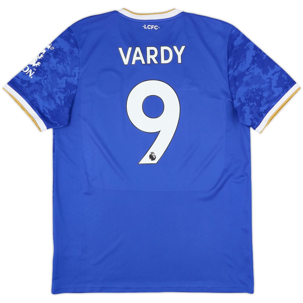 2021-22 Leicester Home Shirt Vardy #9 - 8/10 - (L)