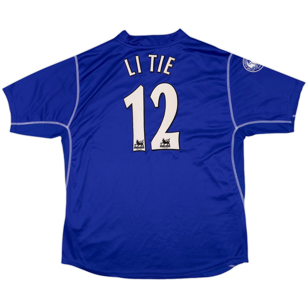 2002-03 Everton Home Shirt Li Tie #12 - 7/10 - (XXL)