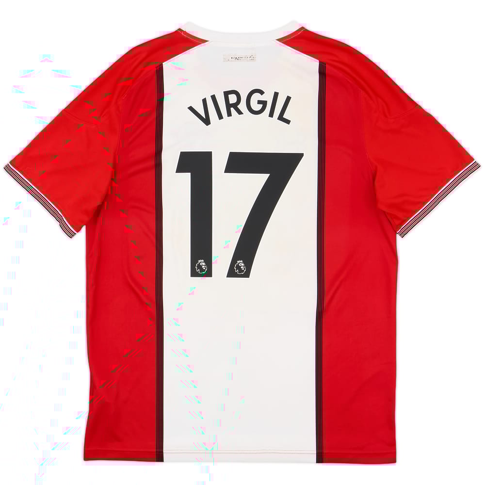 2017-18 Southampton Home Shirt Virgil #17 - 7/10 - (XL)